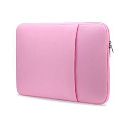 Domary B2015 Bolsa para laptop com zíper macio de 13 polegadas para laptop Ultrabook para MacBook Air Pro rosa