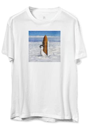 Camiseta Estampada Spacebus, Reserva, Masculino, Branco, GGG