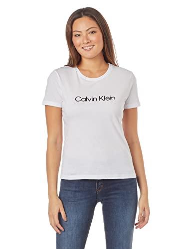 Camiseta gola careca,Calvin Klein,Branco,Feminino,P