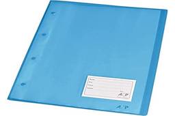 Pasta Catálogo Polipropileno 0,12 micras ACP 30 Envelopes Azul