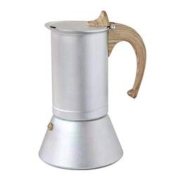 gazechimp Cafeteira Moka Pot Fogão Por Indução de Alumínio Aquecimento Cafeteira Home