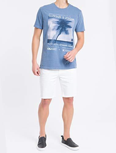 Bermuda color, Calvin Klein, Masculino, Branco, 38