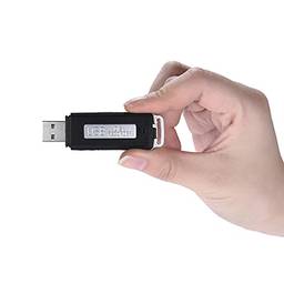 Domary Gravador de voz de áudio de disco USB portátil de 8GB