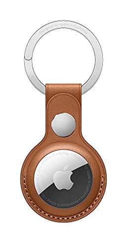 Apple Porta?chaves em couro para AirTag - Castanho-sela