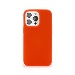 Capa Celular CUSTOMIC para IPHONE 13 Pro Soft Touch Orange. Proteção Militar MIL-STD-810G. Capinha de Smartphone Case impacto Laranja Silicone Líquido