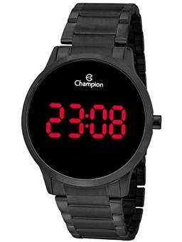Relógio Digital, Champion, CH40147A, Preto, Feminino
