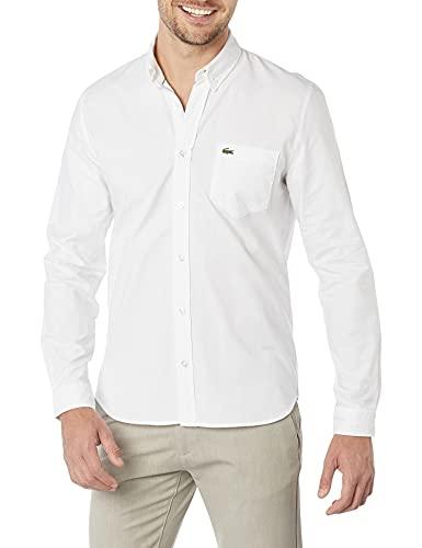 Camisa Straight Fit Lacoste Branco 41