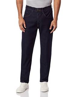 Calça Masculina Jeans Regular, Polo Wear, Jeans Escuro, 46