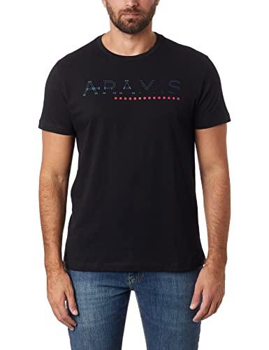 Camiseta Estampa Aramis Rebites (Pa),Masculino,Preto,XGG