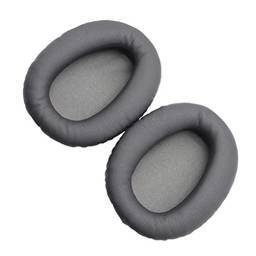 Hemobllo — Almofadas de substituição para fones de ouvido Sony WH-CH700N, fones de ouvido sem fio, capa de ouvido, almofadas de reparo de peças pretas, 1 par