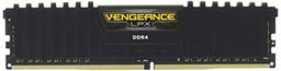 Corsair Memória de desktop Vengeance LPX 16GB (2x 8GB) DDR4 3600(PC4-28800) C18 1,35V – Preto