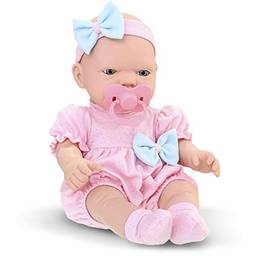 Boneca Bebezinho Real Primeiros Cuidados Menina Roma Jensen Branca