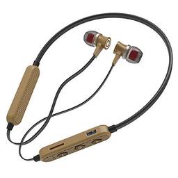 KKmoon Fones de ouvido sem fio XY-W01 intra-auriculares estéreo de música Fones de ouvido esportivo BT5.0 à prova d'água e à prova de suor com microfone