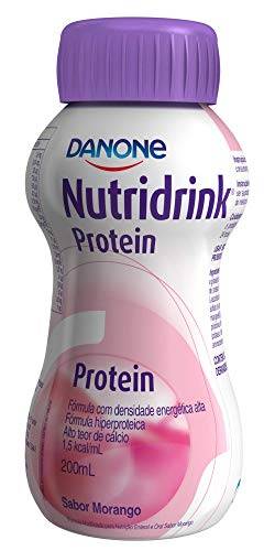 Suplemento Nutridrink Protein Morango Danone Nutricia 200ml