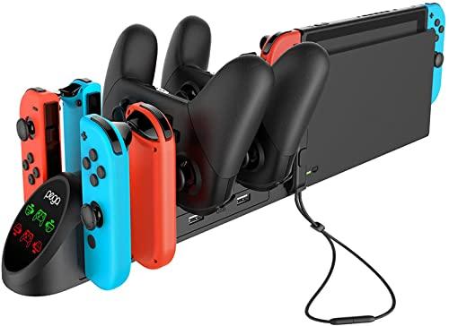 Carregador Multifuncional para o Controlador Nintendo Switch Joy-Con / Nintendo PRO, TwiHill