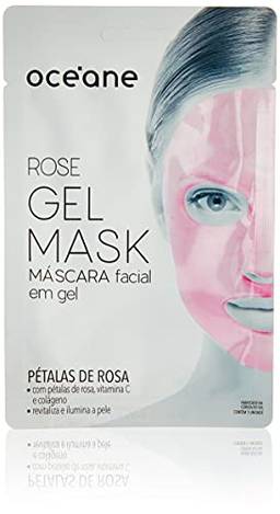 Máscara Facial em Gel, Rose Gel Mask., Océane