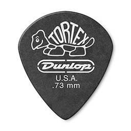 Dunlop 482P.73 Tortex® Pitch Black Jazz III, 0,73 mm, pacote com 12/jogadores