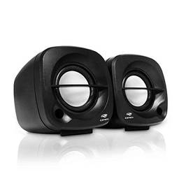 Caixa De Som Speaker 2.0 3w Sp-303bk Preta C3 Tech