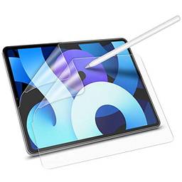 ESR [2-Pack] Protetor de tela Paper-Feel para iPad Air 4 2020 10,9 polegadas e iPad Pro 11 (2020/2018) [Suporta lápis/lápis 2] [Escreva e desenhe como no papel] (não é vidro)…
