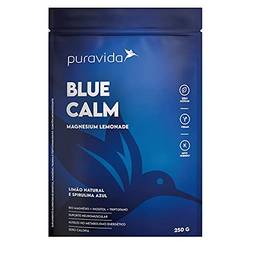 Blue Calm 250g Magnésio+inositol+spirulina Azul - Pura Vida
