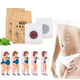 Magnetic Patch Belly Button Diet Slimming Detox Pads, Perfect Detox Slimming Patch Belly, Natural Herbal Abdomen Waist Patch, Belly Fat Burner, Slimming Patches Dampness-Evil Removal (30 peças)