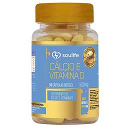 Cálcio e Vitamina D 500mg - Soulife (150)