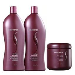 Kit Shampoo Condicionador e Máscara Senscience True Hue (2x1000 e 500) ml