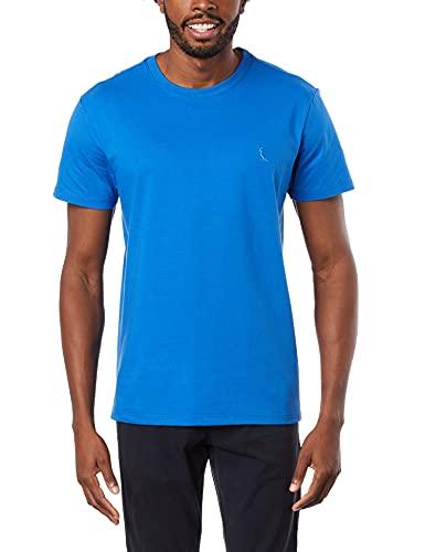 Reserva Básica Gola Careca Camiseta, Masculino, Azul (Royal), P
