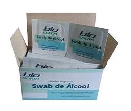 Lencinho Umedecido Álcool 70% C/100 - Proteção Vírus-bactérias - Swab