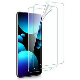 ESR Liquid Skin Screen Protector Compatível com Samsung Galaxy S21 Ultra (2021), Suporta Sensor de Impressão Digital, Filme de Polímero de Cobertura Total, Kit de Fácil Instalação - Pacote de 3