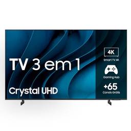 Smart TV Samsung Crystal UHD 4K 43CU8000 2023 Design AirSlim Painel Dynamic Crystal Color Tela 43" 43"