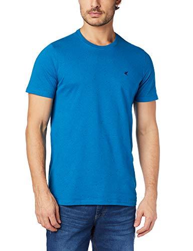 Camiseta Slim botonê, Malwee, Masculino, Azul, P