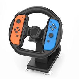 Suporte Volante 4Leader Para Nintendo Switch Oled Acessório Para Jogos Racing Corrida Com Ventosas Mario Kart