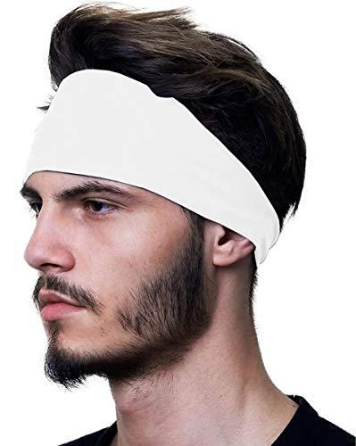 Bandana Headband Proteção UV 50+ Aventura Esportes Faixa Touca Unissex – Branco