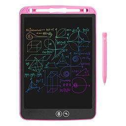 Domary LCD Writing Tablet 8,5 "Doodle Drawing Pad Escrita à mão Múltipla placa colorida com caneta magnética para crianças pequenas Office Brinquedos educacionais e de aprendizagem para meninos e meninas de 3 a 6 anos de idade