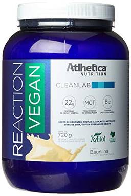 Reaction Vegan (720G) - Sabor Baunilha, Atlhetica Nutrition
