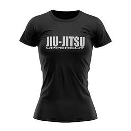 Uppercut Camisa Jiu-Jitsu Dry Tech UV-50 Feminina, XG, Preta