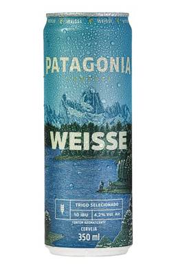 Cerveja Patagonia Weisse Nacional lata sleek 350ml