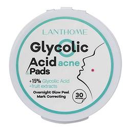 Moniss 30 adesivos de ácido glicólico para controlar a acne, desentupir os poros.