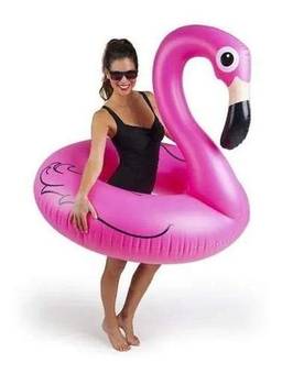 Boia Inflável Flamingo 120cm