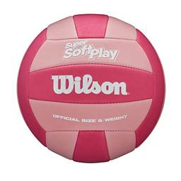 Wilson Voleibol Super Soft Play - Oficial e Rosa