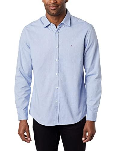 Camisa Slim Oxford Button Down (Mo),Aramis,Masculino,Azul,P