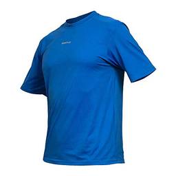 Curtlo Camiseta Camiseta Active Fresh Mc - Masculino Curtlo P Azul, P, Azul