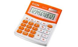 Calculadora Elgin Com 12 Dígitos, Duplo Zero Mv-4128 Laranja, Elgin, 42Mv41280000, Laranja