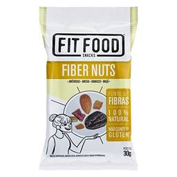 Mix de Frutas e Sementes Fiber Nuts Fit Food Pacote 30g