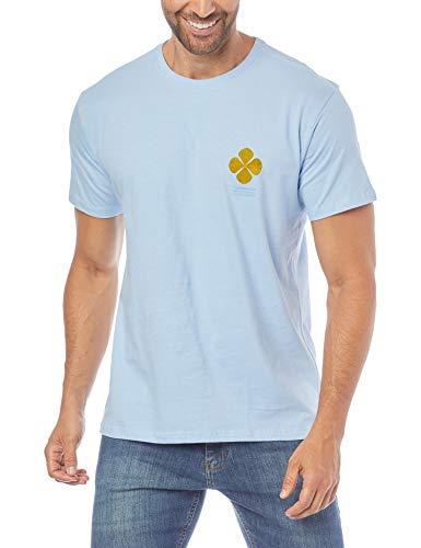 Camiseta Estampada Reserva, Masculino, Azul Claro, GG
