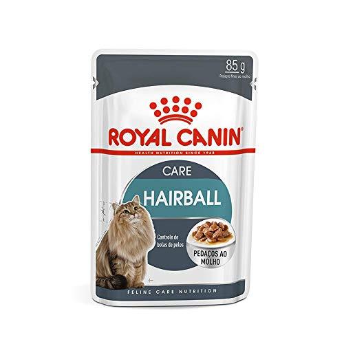 Royal Canin Sachê Feline Hairball Care Eliminação de Pelos Ingeridos para Gatos, 85g