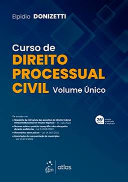 Curso de Direito Processual Civil - Volume Único