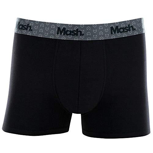 Mash Boxer Cotton Liso, Masculino, Preto, P