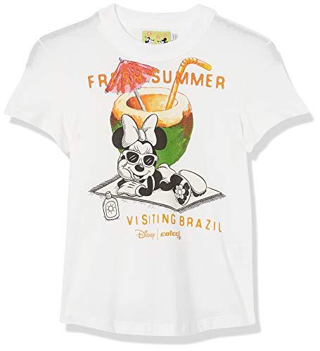 Colcci Fun Camiseta Minnie Brasil, 16, Off Shell